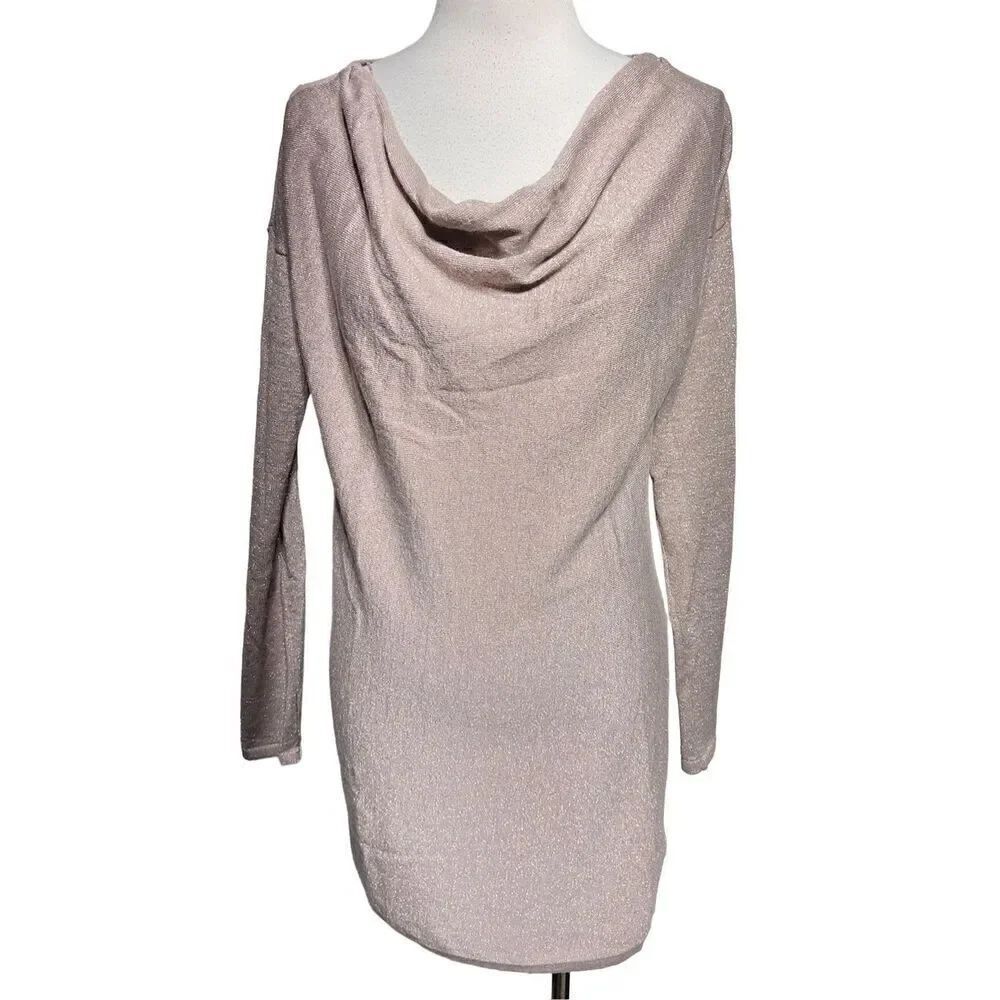 White House Black Market Long Sleeve Sparkly Sweater Dress Size XS